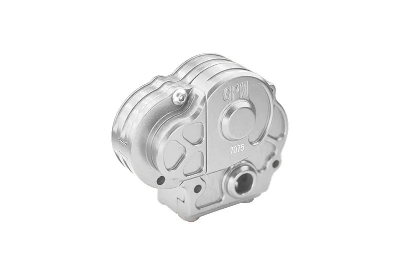 Axial 1/18 Utb18 Capra 4Wd Unlimited Trail Buggy Axi01002 Aluminum 7075-T6 Transmission Housing Set - Silver 1
