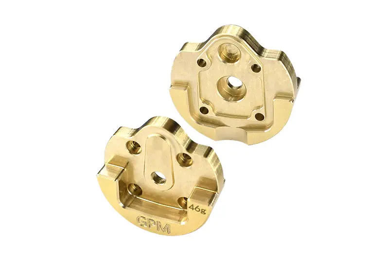 Axial 1/18 Utb18 Capra 4Wd Unlimited Trail Buggy Axi01002 Brass Outer Portal Drive Housing (Front Or Rear) Heavy Edition 1