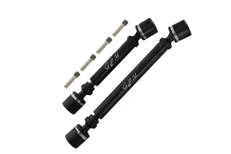 Axial 1/18 Utb18 Capra 4Wd Unlimited Trail Buggy Axi01002 Medium Carbon Steel Front + Rear Cvd Drive Shaft - Black 1