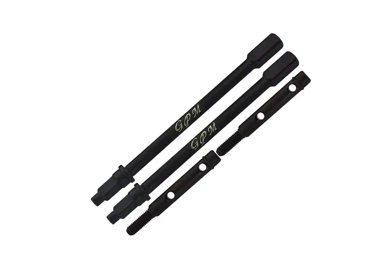 Axial 1/18 Utb18 Capra 4Wd Unlimited Trail Buggy Axi01002 Medium Carbon Steel Rear Axle Shafts - Black 1