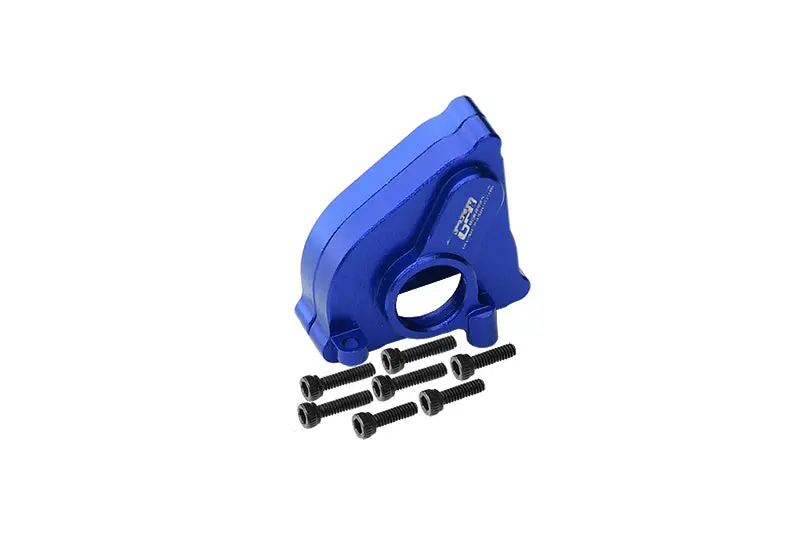 Axial 1/24 Scx24 4Wd Deadbolt / Jeep Wrangler Aluminum Center Gearbox - 2Pc Set Blue 1