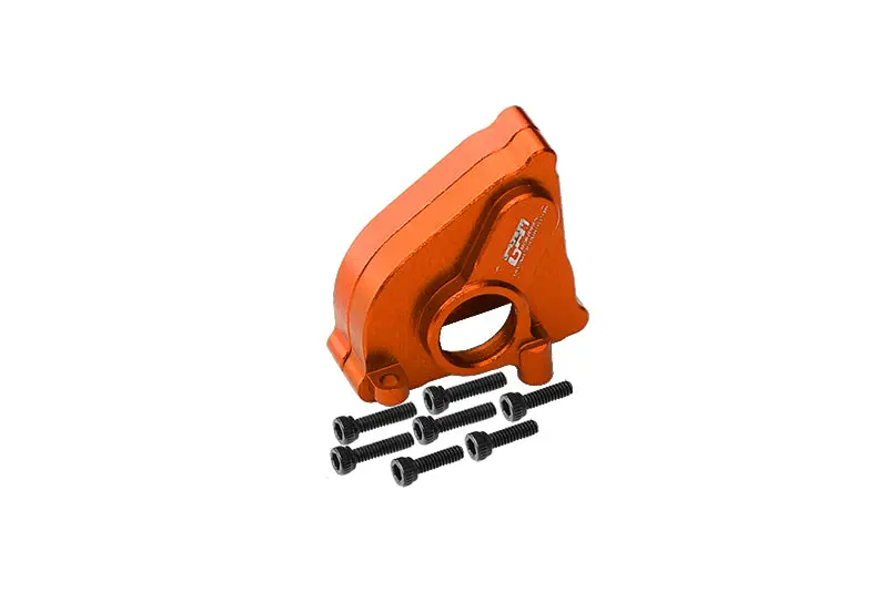 Axial 1/24 Scx24 4Wd Deadbolt / Jeep Wrangler Aluminum Center Gearbox - 2Pc Set Orange 1