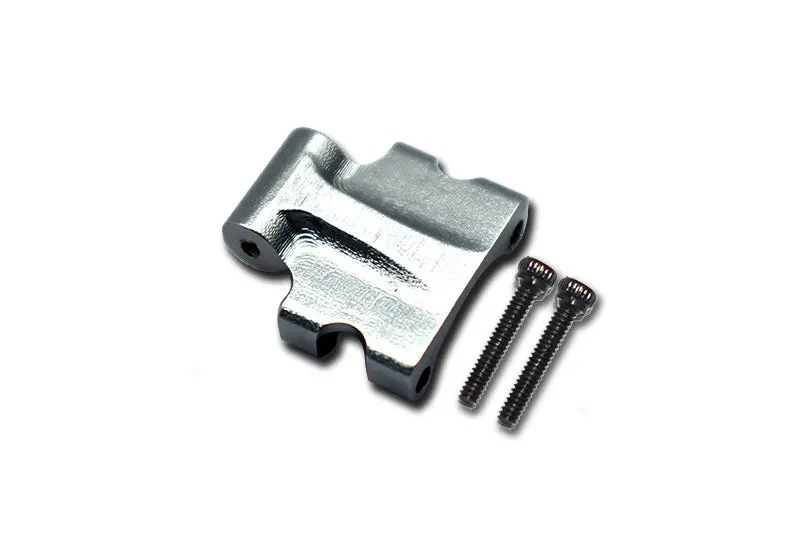 Axial 1:24 Scx24 Deadbolt Axi90081 Aluminum Rear Upper Tie Rod Connector - 3Pc Set Gray Silver 1