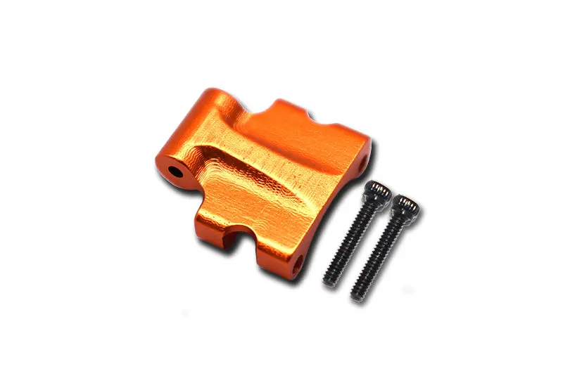 Axial 1:24 Scx24 Deadbolt Axi90081 Aluminum Rear Upper Tie Rod Connector - 3Pc Set Orange 1