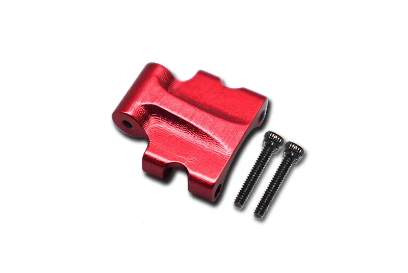 Axial 1:24 Scx24 Deadbolt Axi90081 Aluminum Rear Upper Tie Rod Connector - 3Pc Set Red 1