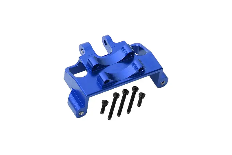 Axial 1:24 Scx24 Deadbolt Axi90081 Aluminum Servo Mount - 6Pc Set Blue 1