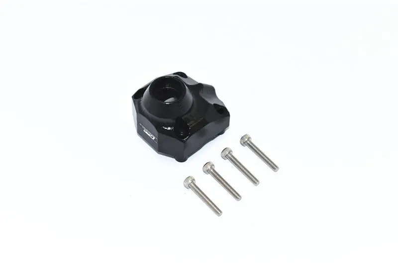 Axial Capra 1.9 Unlimited Trail Buggy Aluminum Front Or Rear Gearbox Cover - 1Pc Set Black 1