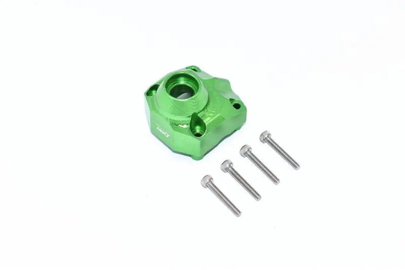 Axial Capra 1.9 Unlimited Trail Buggy Aluminum Front Or Rear Gearbox Cover - 1Pc Set Green 1
