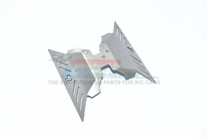 Axial Capra 1.9 Unlimited Trail Buggy Stainless Steel Center Gear Box Bottom Protector Mount - 1Pc Set 1