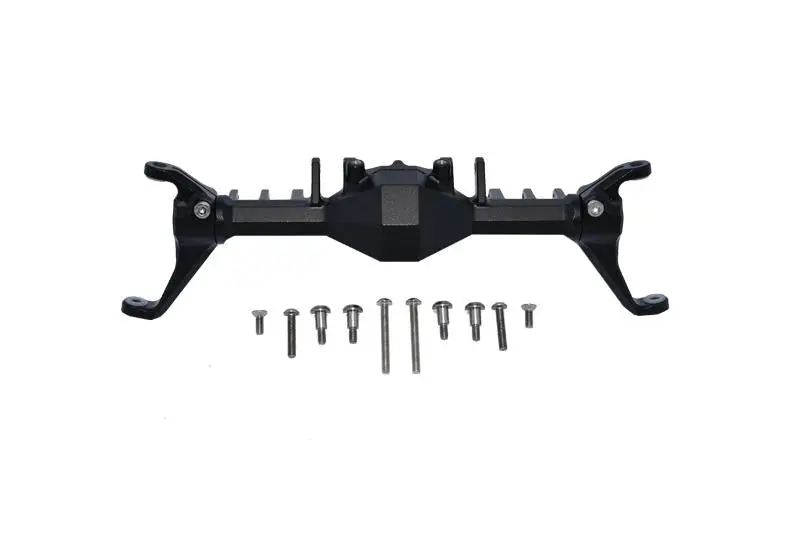 Axial Capra 1.9 Utb Unlimited Trail Buggy Aluminum Front Gear Box - 11Pc Set Black 1