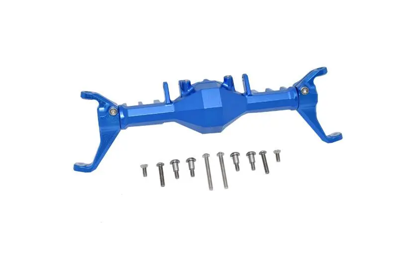 Axial Capra 1.9 Utb Unlimited Trail Buggy Aluminum Front Gear Box - 11Pc Set Blue 1