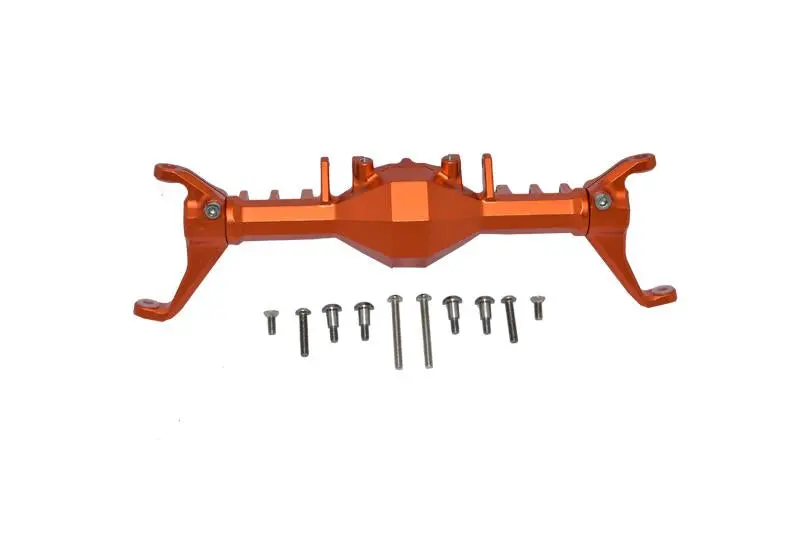 Axial Capra 1.9 Utb Unlimited Trail Buggy Aluminum Front Gear Box - 11Pc Set Orange 1