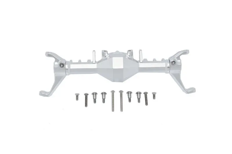 Axial Capra 1.9 Utb Unlimited Trail Buggy Aluminum Front Gear Box - 11Pc Set Silver 1