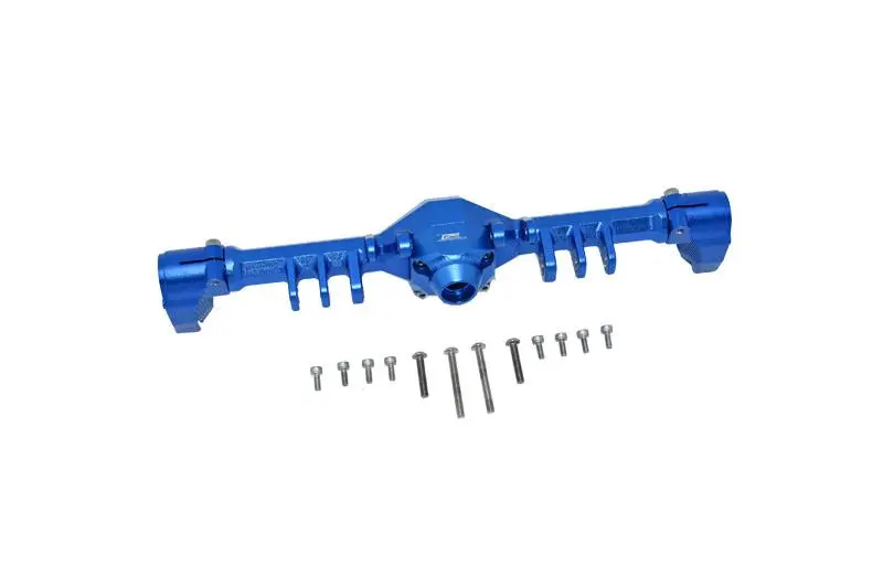 Axial Capra 1.9 Utb Unlimited Trail Buggy Aluminum Rear Gear Box - 13Pc Set Blue 1