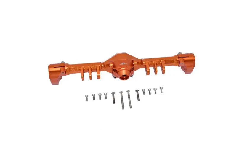 Axial Capra 1.9 Utb Unlimited Trail Buggy Aluminum Rear Gear Box - 13Pc Set Orange 1