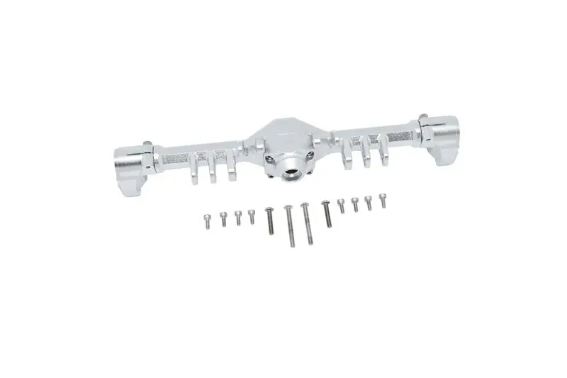 Axial Capra 1.9 Utb Unlimited Trail Buggy Aluminum Rear Gear Box - 13Pc Set Silver 1
