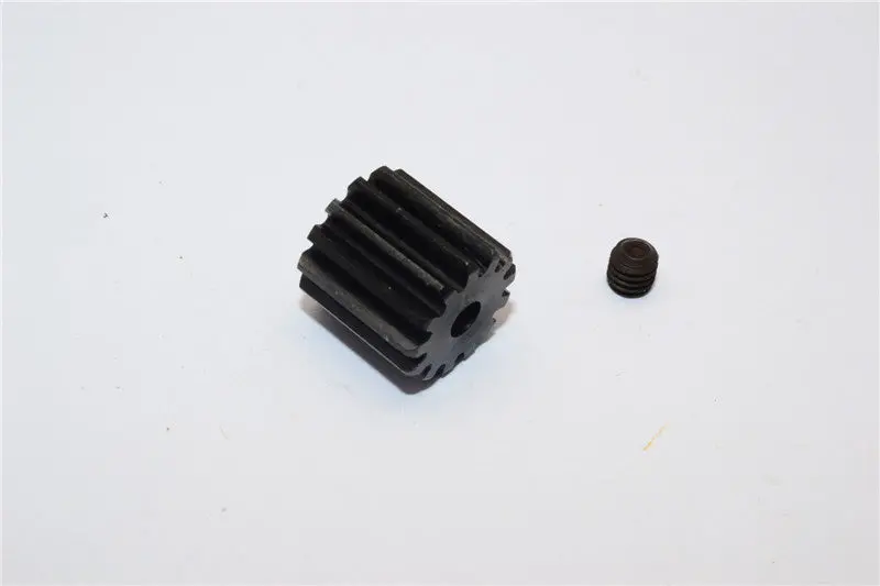 Axial Exo & Wraith Spawn Steel Motor Pinion (13T) - 1Pc Black 1
