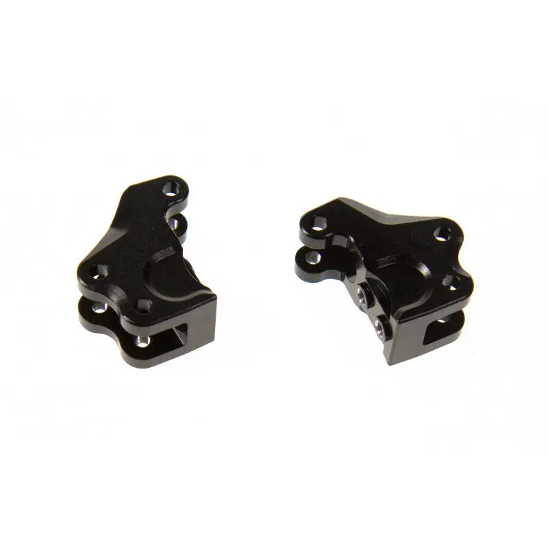 Axial Rr10 Bomber / Wraith / Yeti Score Aluminum Front/Rear Gear Box Components - 1Pr Set Black 1