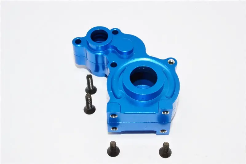 Axial Scx10 Aluminum Center Transmission Case - 3Pcs Set Blue 1