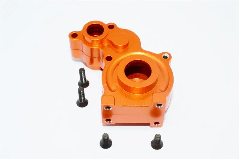 Axial Scx10 Aluminum Center Transmission Case - 3Pcs Set Orange 1