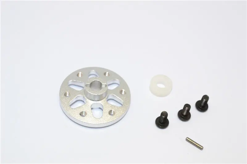 Axial Scx10 Aluminum Spur Gear Adapter - 1Pc Set Silver 1