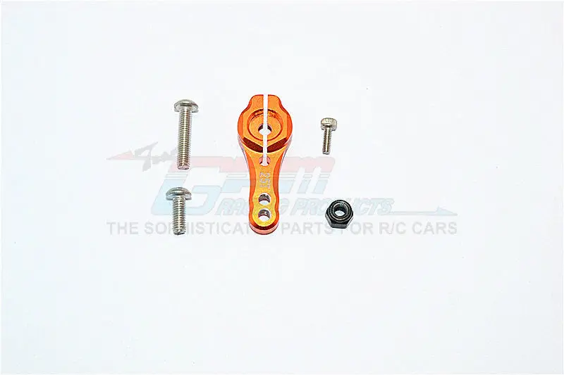 Axial Scx10 Ii (Ax90046, Ax90047) Aluminum 25T Servo Horn - 1Pc Set
 Orange 1
