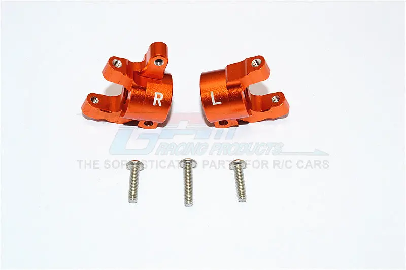 Axial Scx10 Ii (Ax90046, Ax90047) Aluminum C Hub - 1Pr Set Orange 1