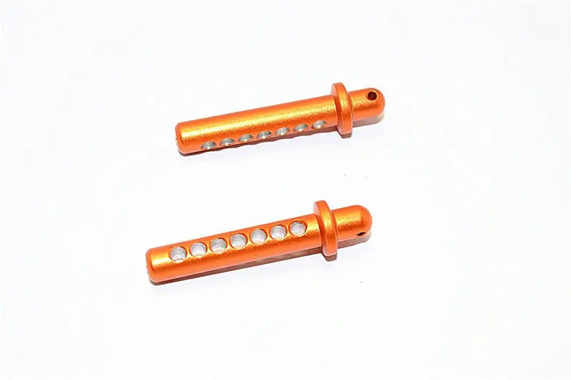 Axial Scx10 Ii Ax90046 & Ax90047 Aluminum Front Body Post - 1Pr Orange 1