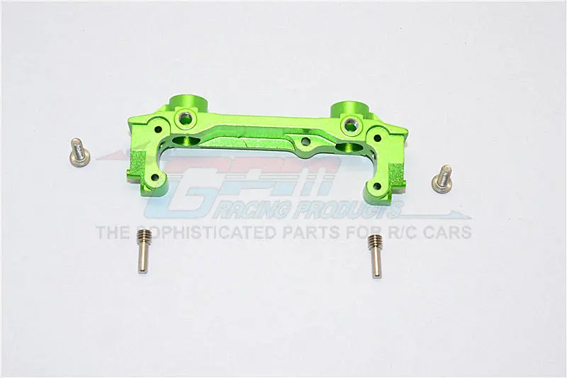Axial Scx10 Ii (Ax90046, Ax90047) Aluminum Front Bumper Mount - 1Pc Set Green 1