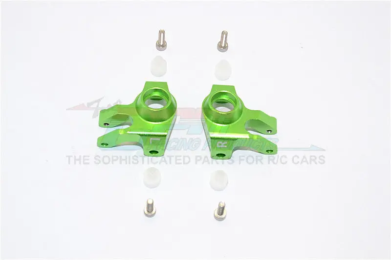 Axial Scx10 Ii (Ax90046, Ax90047) Aluminum Front Knuckle Arm - 1Pr Set Green 1