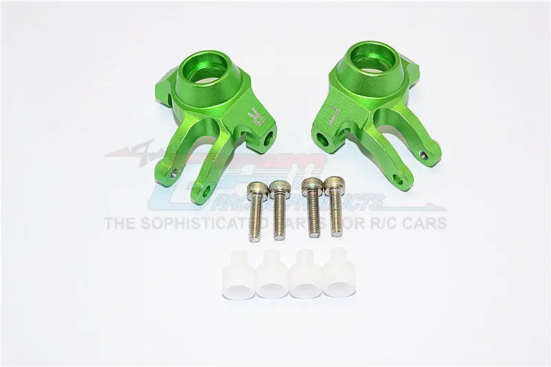 Axial Scx10 Ii (Ax90046, Ax90047) Aluminum Front Knuckle Arm - 1Pr Set Green 1