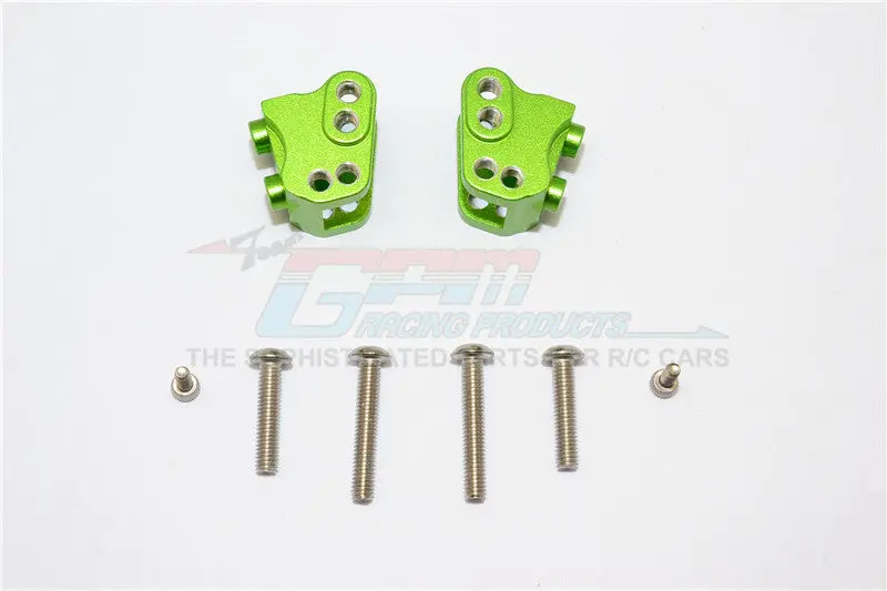 Axial Scx10 Ii (Ax90046, Ax90047) Aluminum Front/Rear Link Mounts - 1Pr Set Green 1