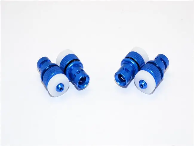 Axial Scx10 Ii (Ax90046, Ax90047) Aluminum Front + Rear Magnet Body Mount - 1 Set Blue 1