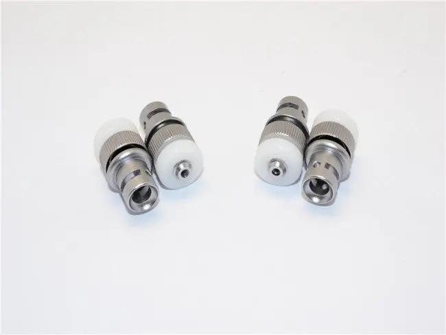 Axial Scx10 Ii (Ax90046, Ax90047) Aluminum Front + Rear Magnet Body Mount - 1 Set Gray Silver 1