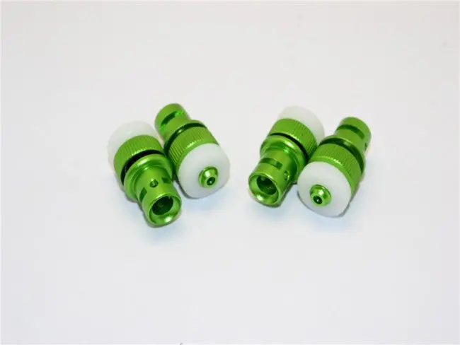 Axial Scx10 Ii (Ax90046, Ax90047) Aluminum Front + Rear Magnet Body Mount - 1 Set Green 1