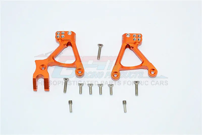Axial Scx10 Ii (Ax90046, Ax90047) Aluminum Front Shock Hoops - 1Pr Set Orange 1