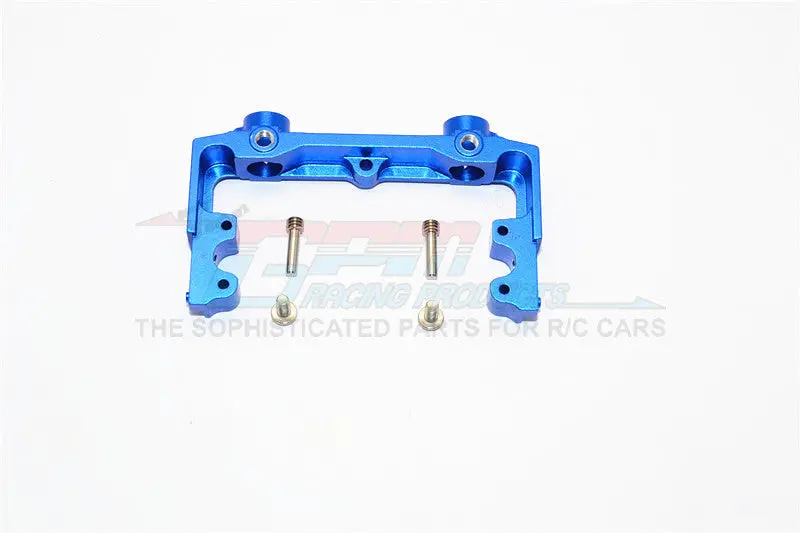 Axial Scx10 Ii (Ax90046, Ax90047) Aluminum Rear Bumper Mount - 1Pc Set Blue 1