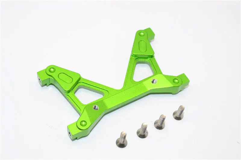 Axial Scx10 Ii (Ax90046, Ax90047) Aluminum Rear Chassis Stabilized Mount - 1Pc Set Green 1