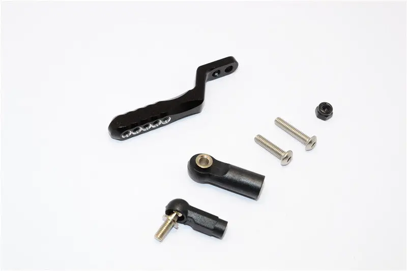 Axial Scx10 Ii (Ax90046, Ax90047) Aluminum Rear Tow Hitch - 1Pc Set Black 1