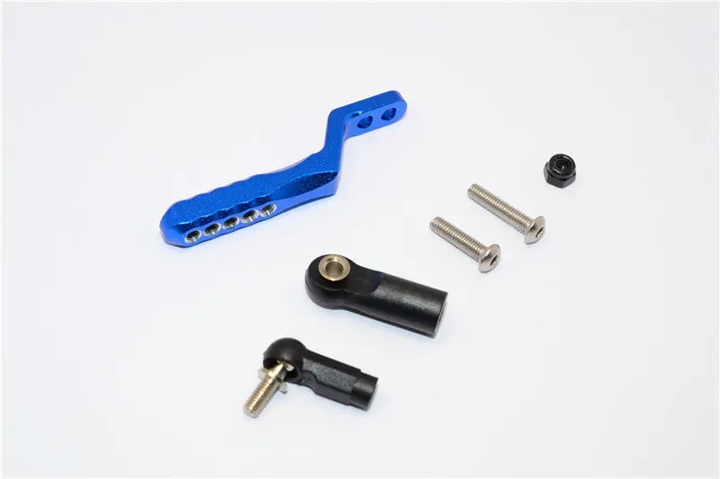 Axial Scx10 Ii (Ax90046, Ax90047) Aluminum Rear Tow Hitch - 1Pc Set Blue 1