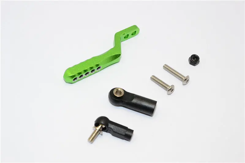 Axial Scx10 Ii (Ax90046, Ax90047) Aluminum Rear Tow Hitch - 1Pc Set Green 1