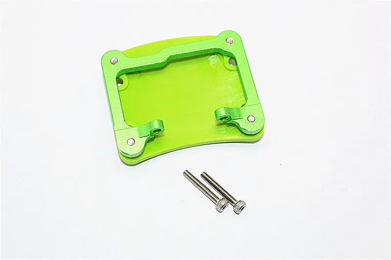Axial Scx10 Ii (Ax90046, Ax90047) Aluminum+Plastic  Front/Rear Axle Protector Mount - 1 Set Green 1
