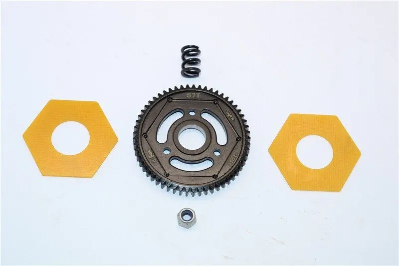 Axial Scx10 Ii (Ax90046, Ax90047) Steel #45 Spur Gear (57T) - 1Pc Set Black 1