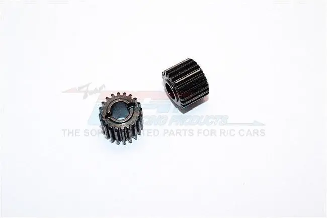 Axial Scx10 Ii (Ax90046) Hard Steel 20T Drive Gear - 1Pr Black 1