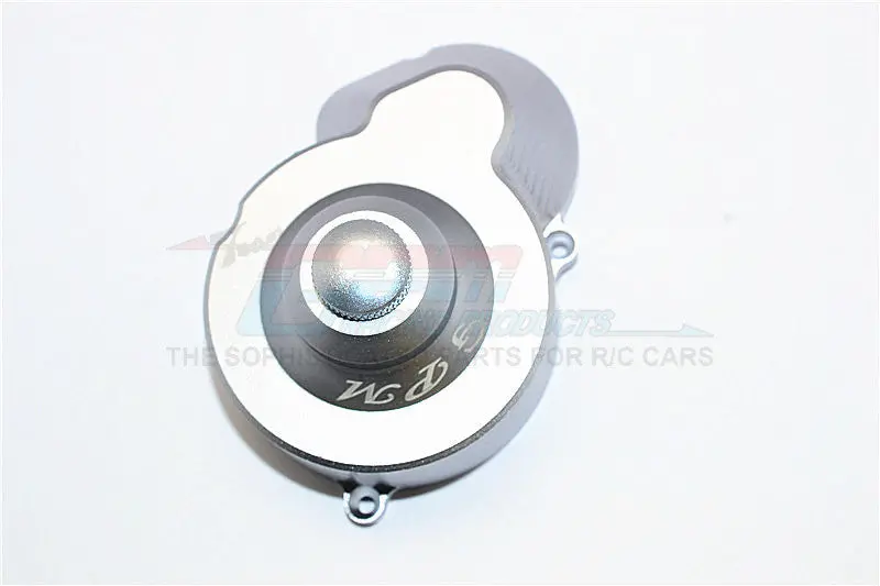 Axial Scx10 Ii (Ax90047) Aluminum Spur Gear Cover - 1Pc Set Gray Silver 1