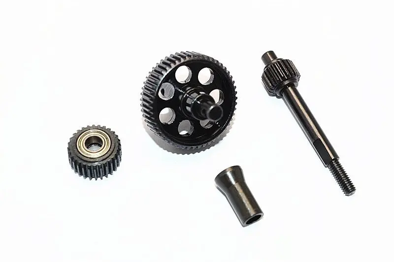 Axial Scx10 Ii (Ax90047) Hard Steel Transmission Gears - 1 Set Black 1