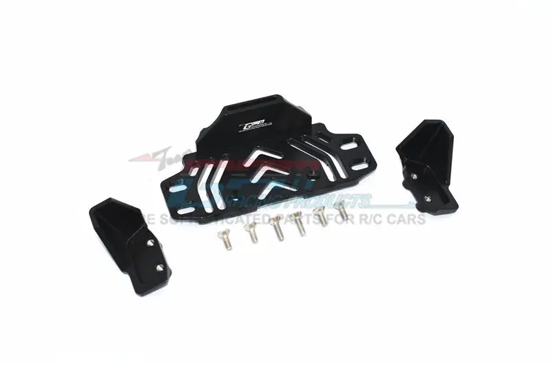 Axial Scx10 Iii Jeep Jl Wrangler (Axi03007) Aluminium Middle Battery Holder -  9Pc Set Black 1