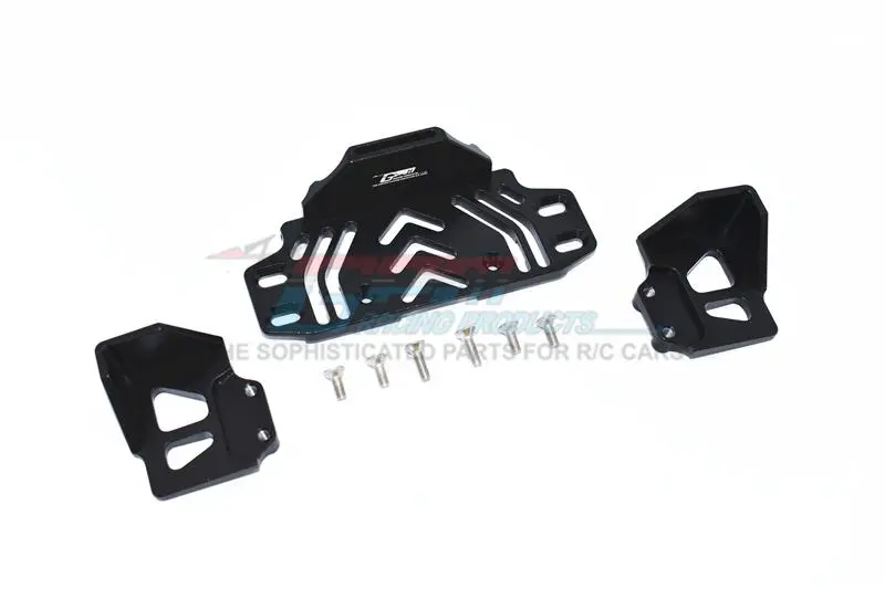 Axial Scx10 Iii Jeep Jl Wrangler (Axi03007) Aluminium Rear Battery Holder -  9Pc Set Black 1