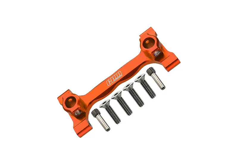 Axial Scx10 Iii Jeep Jl Wrangler (Axi03007) Aluminium Rear Chassis Brace - 1Pc Set Orange 1