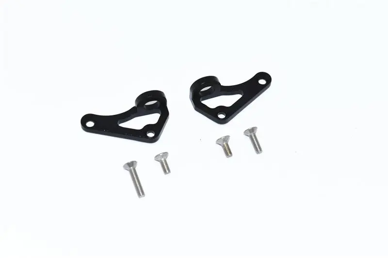 Axial Scx10 Iii Jeep Jl Wrangler (Axi03007) Aluminum Front Body Post Mount - 2Pc Set Black 1